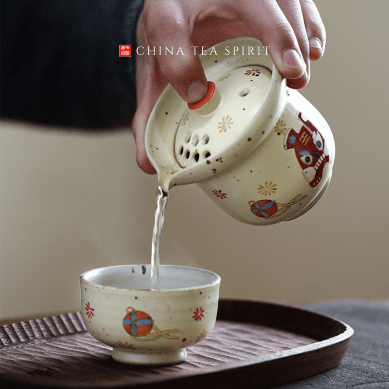 Cloth Tiger Gong Fu Travel Tea Set