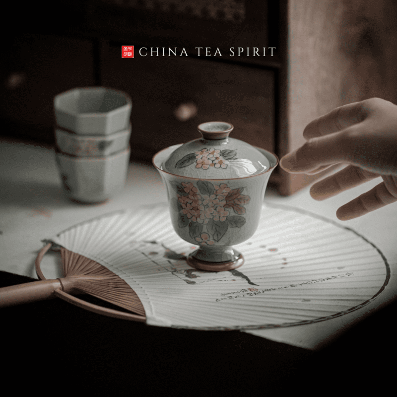 Hydrangea Gaiwan