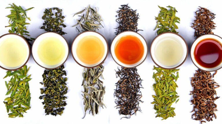 6 types of Chinese tea