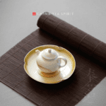 Carbonized Bamboo Zen Style Tea Mat