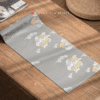 Chinese Style Brocade Flower Tea Mat