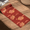 Chinese Style Brocade Flower Tea Mat