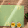 Chinese Style Brocade Flower Tea Mat