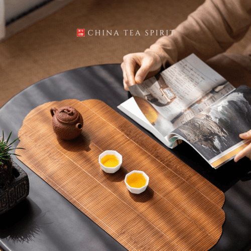 Handmade Bamboo Auspicious Cloud Tea Mat