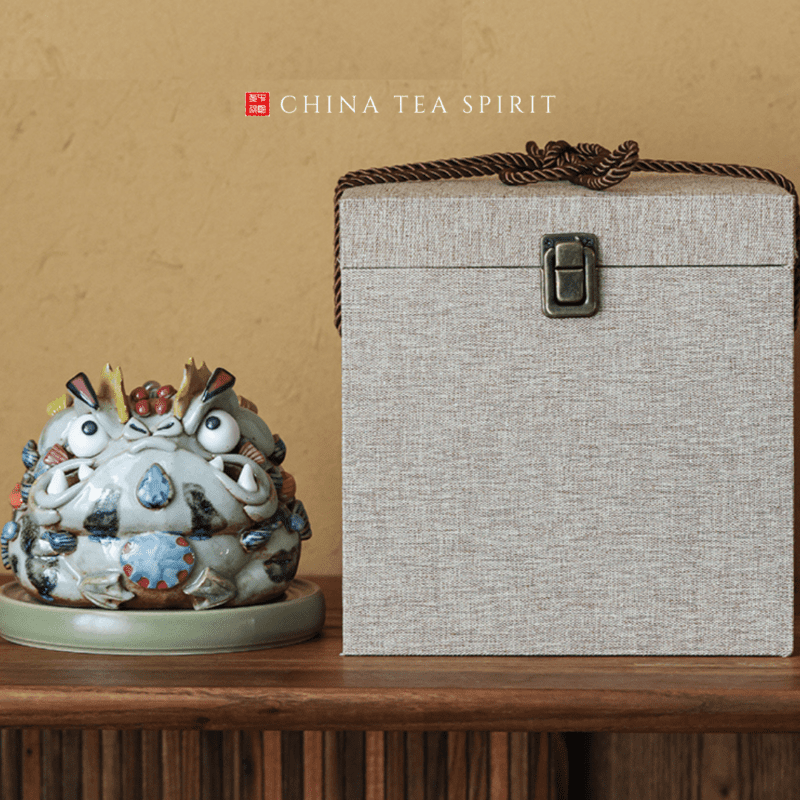 Handmade Ceramic Money Frog Incense Burner