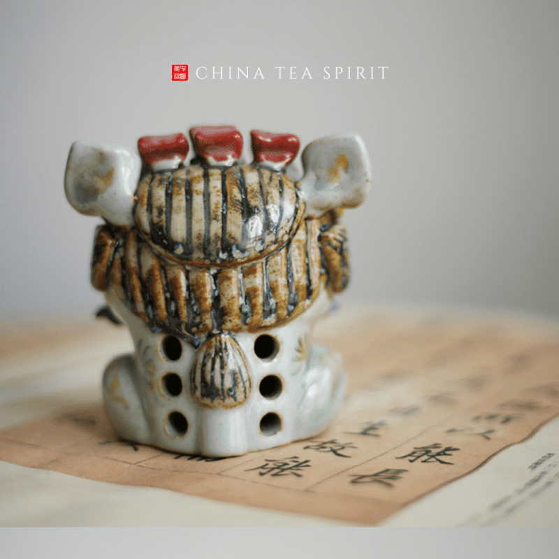 Handmade Ceramic Suanni Incense Burner (1)