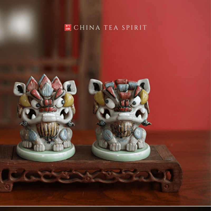 Handmade Ceramic Suanni Incense Burner (1)