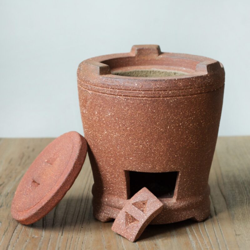 Handmade Chaozhou Red Clay Charcoal Gongfu Tea Stove