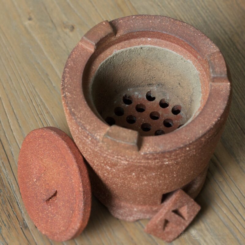 Handmade Chaozhou Red Clay Charcoal Gongfu Tea Stove