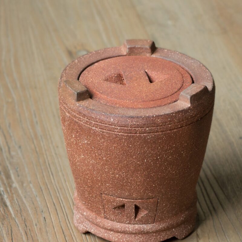 Handmade Chaozhou Red Clay Charcoal Gongfu Tea Stove