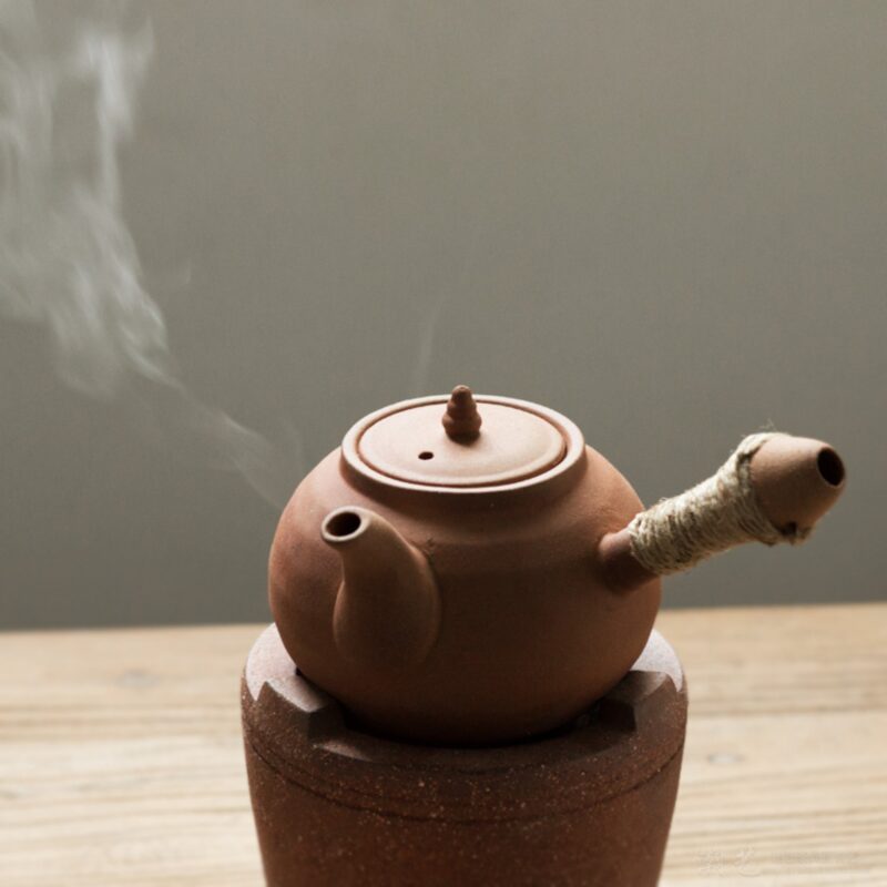 Handmade Chaozhou Red Clay Charcoal Gongfu Tea Stove
