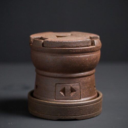 Handmade Crude Pottery Small Size Portable Gongfu Tea Stove