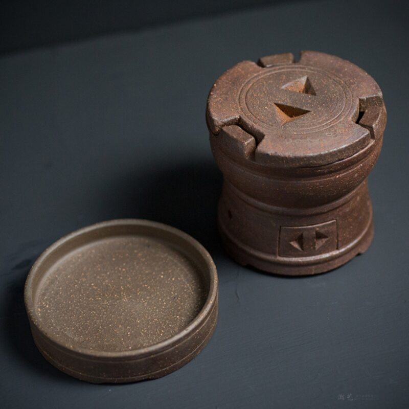 Handmade Crude Pottery Small Size Portable Gongfu Tea Stove