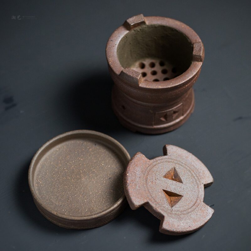 Handmade Crude Pottery Small Size Portable Gongfu Tea Stove