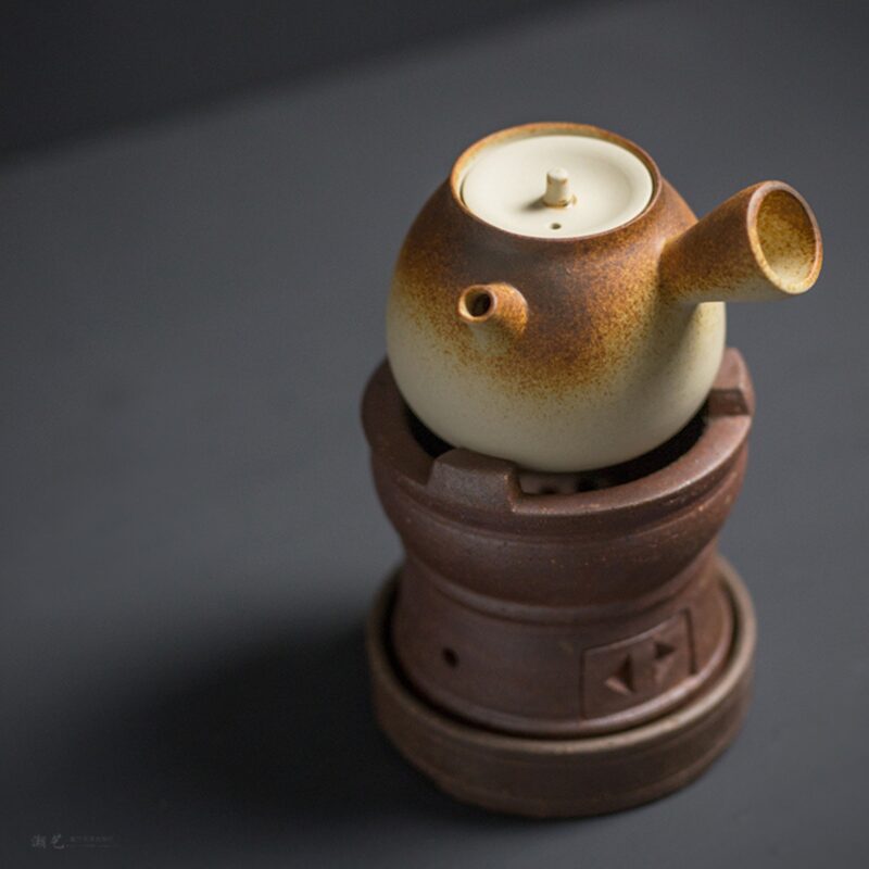 Handmade Crude Pottery Small Size Portable Gongfu Tea Stove