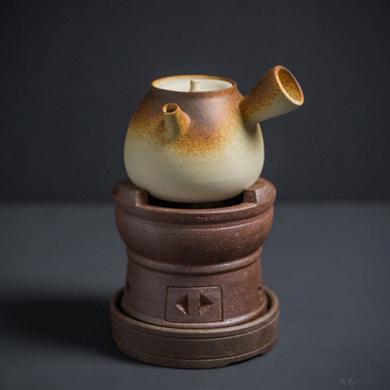 Handmade Crude Pottery Small Size Portable Gongfu Tea Stove