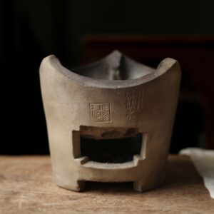 Handmade Chaozhou White Clay Tea Poem Gongfu Tea Stove