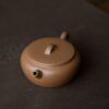 Handmade Duanni 110ml Bian Yuan Flat Round Yixing Teapot