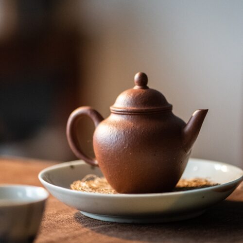 Semi Handmade Zhuni Mini Qiu Shui 100ml Yixing Teapot