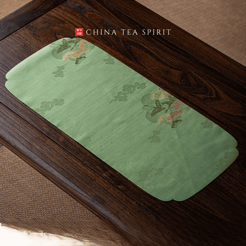 Small Size Brocade Chinese Style Tea Mat