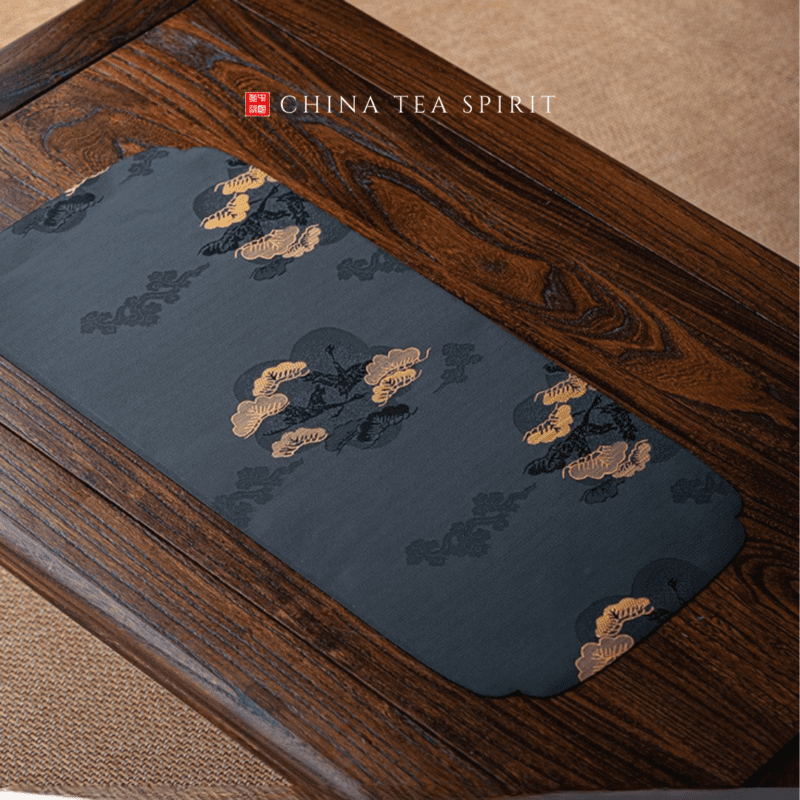 Small Size Brocade Chinese Style Tea Mat