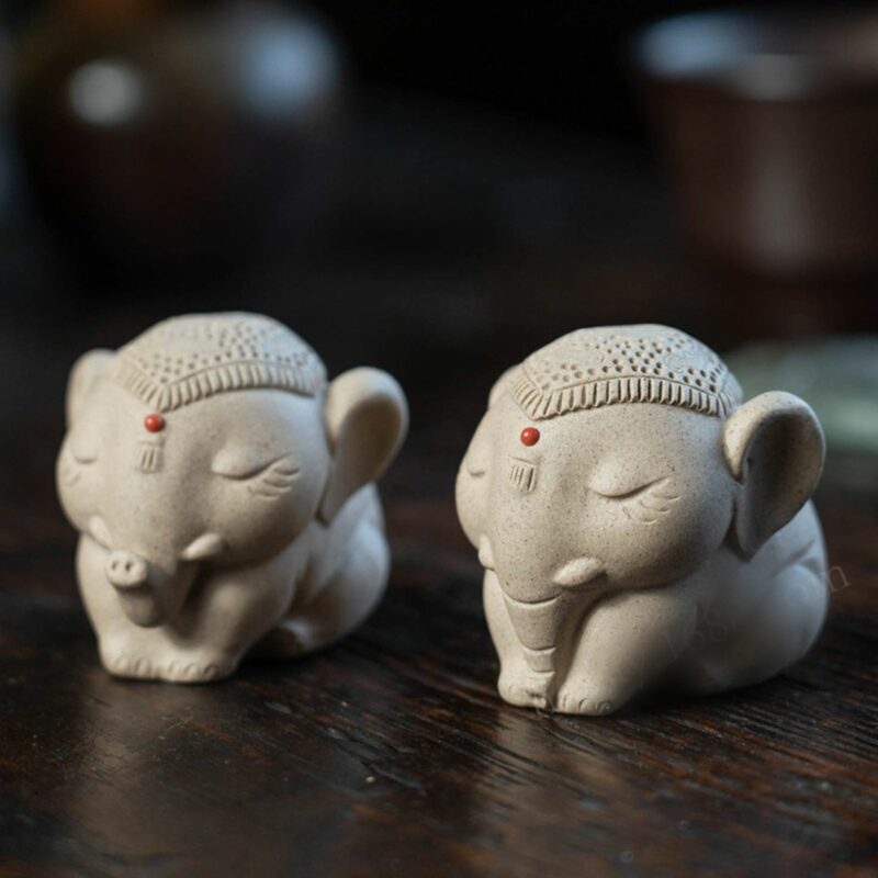 Creative Duanni Peaceful Elephant Tea Pet