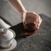 Forbidden City Style Ceramic Gourd Painting Gaiwan