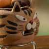Handmade Crude Pottery Cute Rabbit Tiger Gongfu Tea Stove