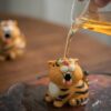 Handmade Hand-painted Ceramics Baby Tiger Tea Pet