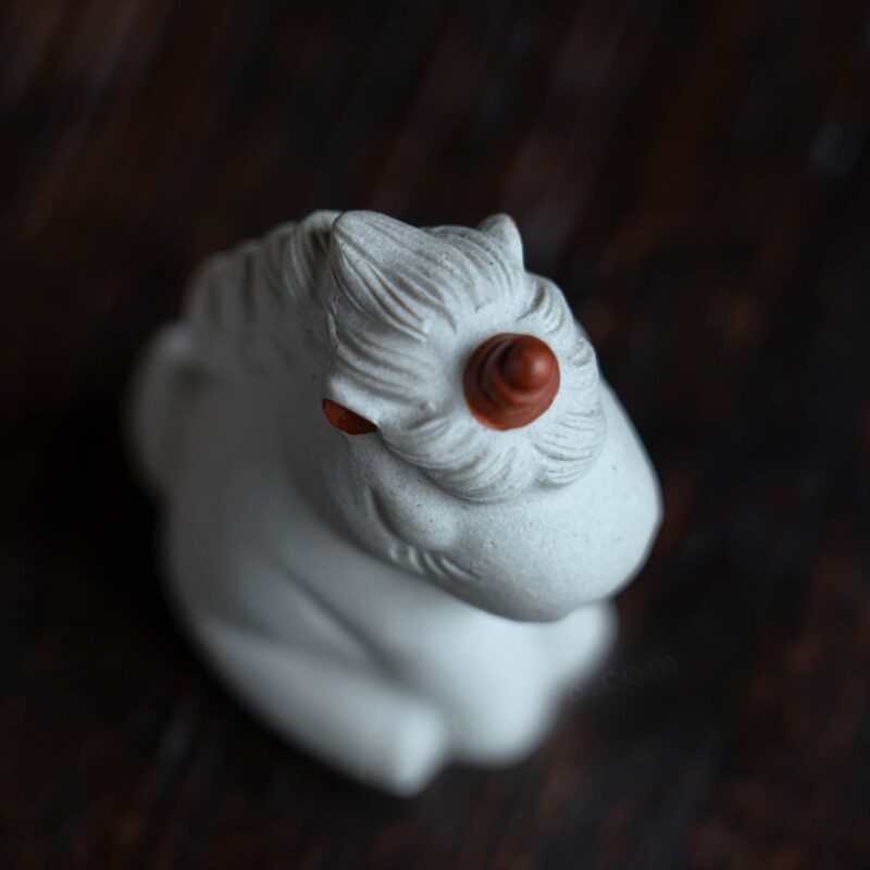 Handmade Zisha Yixing Clay Cute Unicorn Tea Pet Figurine