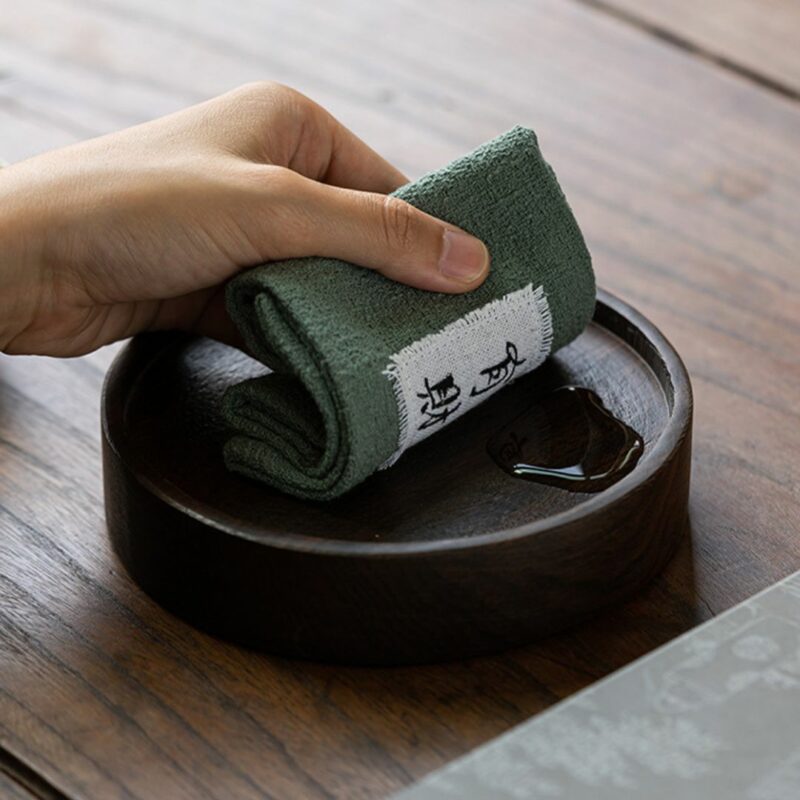 Simple Chic Fabric Chinese Style Tea Table Cloth