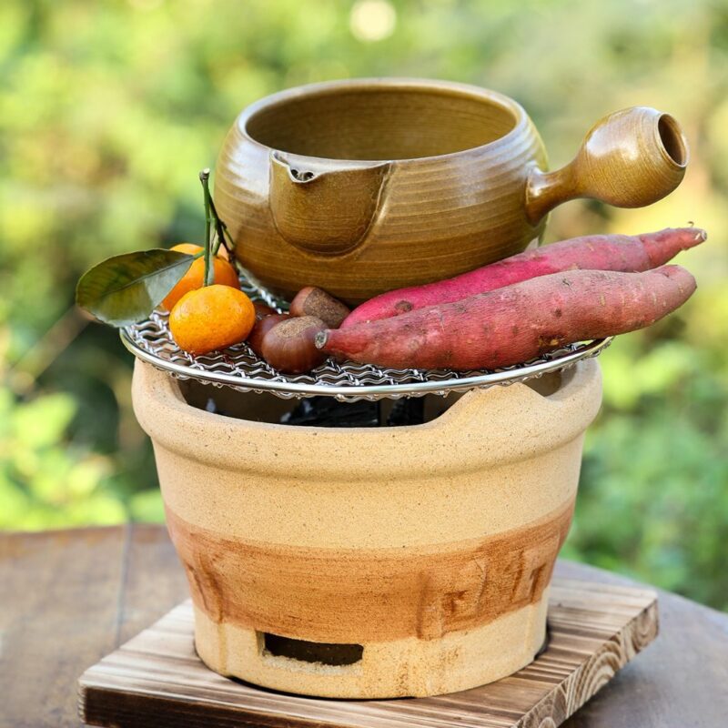 Vintage Chaozhou Clay Chinese Style Gongfu Tea Stove Pottery Pot