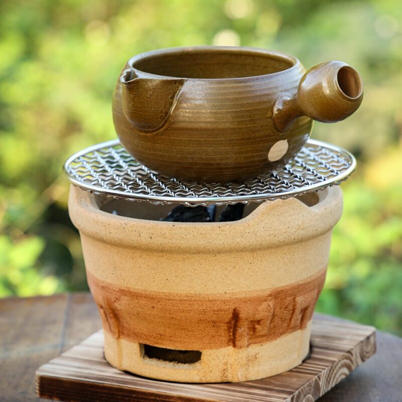 Vintage Chaozhou Clay Chinese Style Gongfu Tea Stove Pottery Pot
