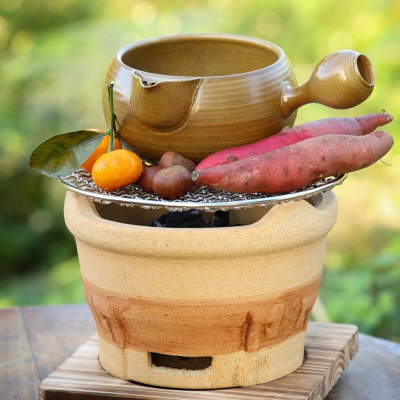 Vintage Chaozhou Clay Chinese Style Gongfu Tea Stove Pottery Pot