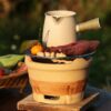 Vintage Chaozhou Clay Chinese Style Gongfu Tea Stove Pottery Pot