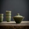 Yue Ware Ceramic Conical Hat Shape Gaiwan