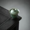 Yue Ware Ceramic Flower Shaped Gaiwan