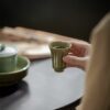Yue Ware Ceramic Flower Shaped Tea Cup