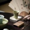 Yue Ware Ceramic Flower Shaped Tea Cup