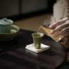 Yue Ware Ceramic Flower Shaped Tea Cup