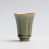Yue Ware Ceramic Flower Shaped Tea Cup