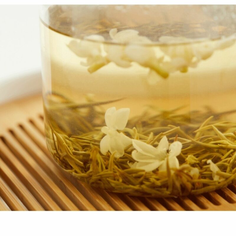 Authentic Fu Zhou Jasmine Tea Piao Xue Jasmine Strong Fragrance