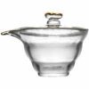 Simple Chic Thickened Frosted Glass Grab Pot Gaiwan