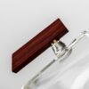 Wood Handle Thickened Glass Mountain Fair Cup Gong Dao Bei