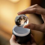 Creative Glass Rabbit Kung Fu Tea Lid Holder