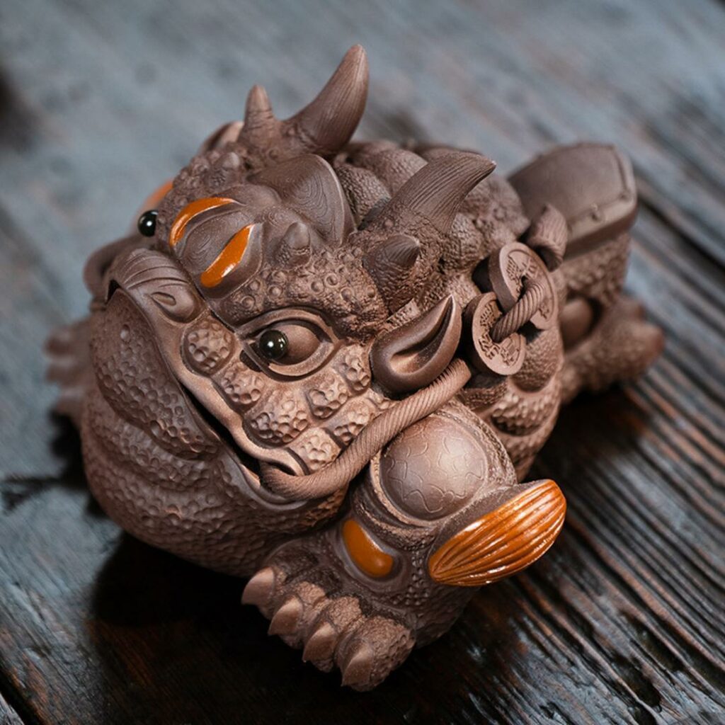 Creative Zini Money Frog Tea Pet - China Tea Spirit