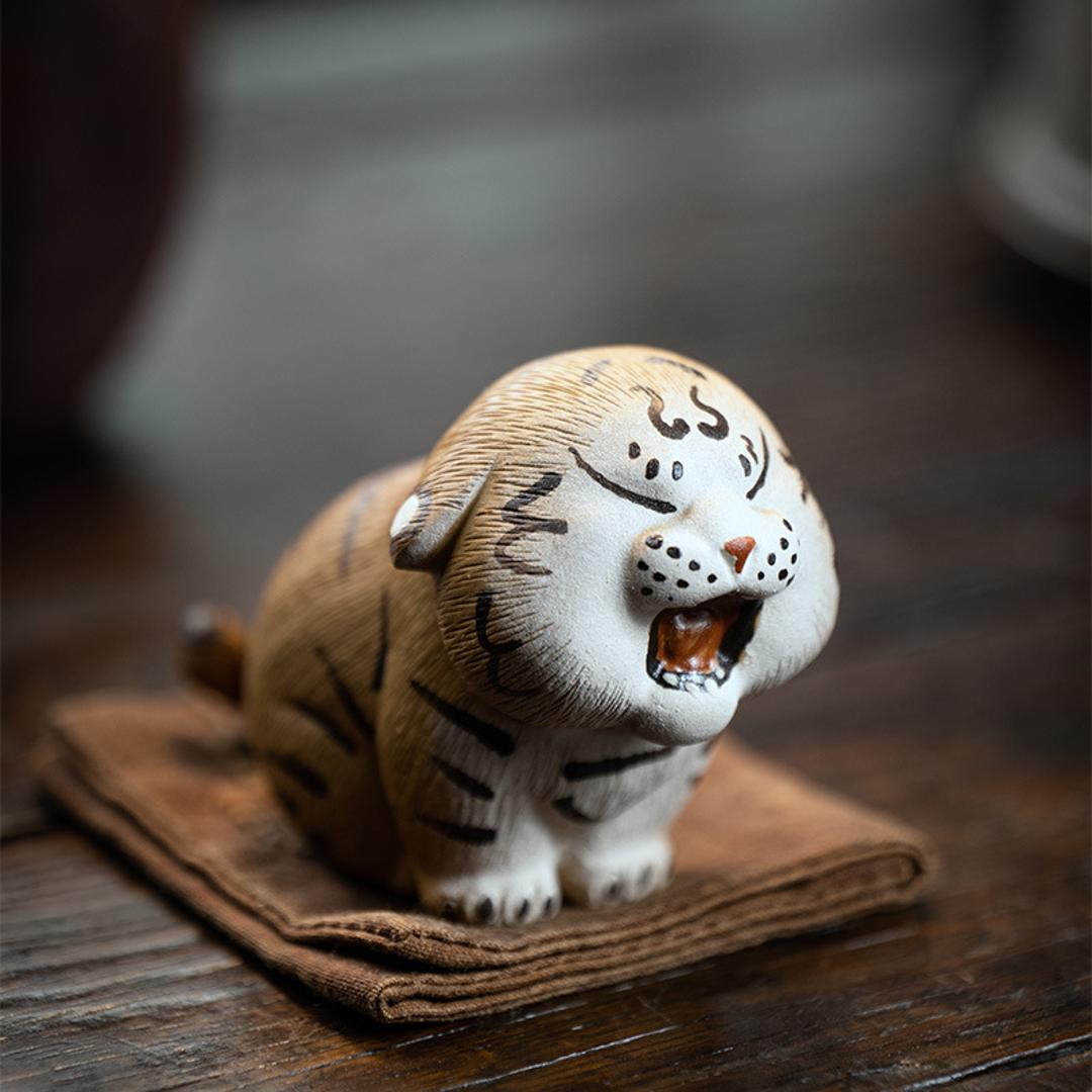Creative Zisha Yixing Clay Little Tiger Awww Tea Pet - China Tea