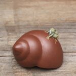 Creative Zisha Yixing Clay Spraying Frog On Winkle Tea Pet