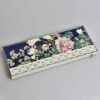 Hand-painted Creative Wucai Ceramics Moonlit Peony Kung Fu Tea Tray