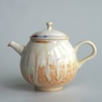Gradient Glaze Ceramic Queen Conch Color 160ml Kung Fu Teapot